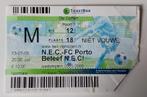 Oud voetbal ticket NEC - FC Porto, Verzamelen, Sportartikelen en Voetbal, Overige binnenlandse clubs, Gebruikt, Verzenden