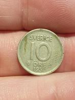 Zweden, 10 ore 1952, zilver (19), Postzegels en Munten, Munten | Europa | Niet-Euromunten, Zilver, Ophalen of Verzenden, Overige landen