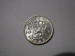 Nederlands Indie 10 cent 1945p koningin Wilhelmina #117, Verzenden, Zuidoost-Azië, Losse munt, Zilver