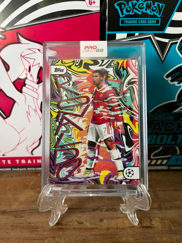 Topps Project 22 Cristiano Ronaldo, Hobby en Vrije tijd, Verzamelkaartspellen | Overige, Nieuw, Losse kaart, Ophalen of Verzenden