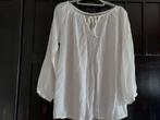 Transfer witte blouse maat S  z.g.a.n., Kleding | Dames, Blouses en Tunieken, Maat 38/40 (M), Wit, Ophalen of Verzenden, Zo goed als nieuw