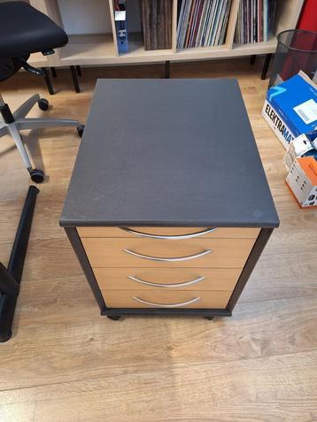 Ladeblok met pennenbak - kan onder bureau