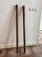 Messing 2x goudkleurig buizen, Huis en Inrichting, Ophalen of Verzenden, Gebruikt