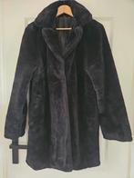 Bontjas xl, Ophalen of Verzenden, Zo goed als nieuw, Maat 46/48 (XL) of groter, Zwart