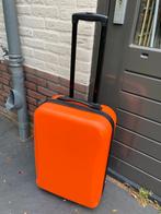 Gloednieuw Oranje Reiskoffer handbagage, Ophalen, Hard kunststof, Minder dan 50 cm, Zo goed als nieuw
