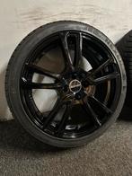 Fiat 500 17 inch velgen incl zéér goede winterbanden, Auto-onderdelen, Banden en Velgen, Banden en Velgen, 17 inch, 205 mm, Winterbanden