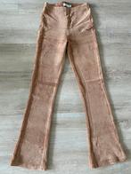 COSTES RIB FLAIRE BROEK LICHTBRUIN SMALL, Kleding | Dames, Broeken en Pantalons, Ophalen of Verzenden, Zo goed als nieuw