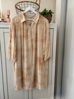 Yaya viscose jurk maat 44, Beige, Maat 42/44 (L), Ophalen of Verzenden, Zo goed als nieuw