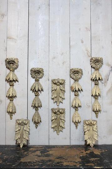 Oude bois dore ornamenten beschikbaar voor biedingen