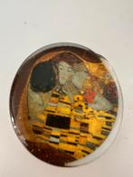 Presse-papier Glas Gustav Klimt Kus, Ophalen of Verzenden