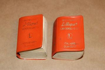 Lilliput woordenboekjes - Nederlands Italiaans vv - 1961 beschikbaar voor biedingen