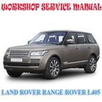 Range Rover L405 2014-2019 Workshop manual op DVD in PDF, Verzenden
