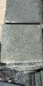 Tegels gratis ( Terrastegels en grindtegels ), Ophalen, Gebruikt, 5 tot 10 m², Beton