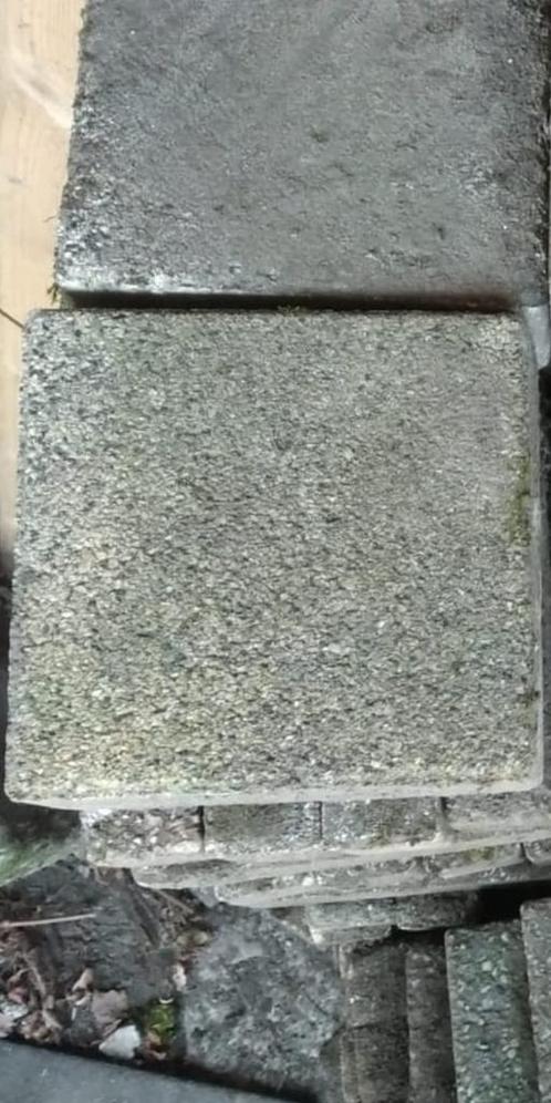 Tegels gratis ( Terrastegels en grindtegels ), Tuin en Terras, Tegels en Klinkers, Gebruikt, Terrastegels, Beton, 5 tot 10 m²