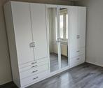 Luxe witte 6-deuren Raugh Duits kledingkast slechts € 300, Huis en Inrichting, Kasten | Kledingkasten, Ophalen, 200 cm of meer