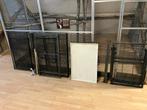 Papagaaienkooi dubbel, Ophalen, Gebruikt, Metaal, Vogelkooi