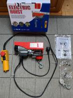 Crossfer takel elektrische lier PA100-D van Mupas, Doe-het-zelf en Verbouw, Lieren en Takels, Ophalen, Zo goed als nieuw, Elektrisch