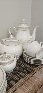 Elegant Servies Bavaria Mitterteich, Ophalen of Verzenden, Zo goed als nieuw, Effen, Porselein