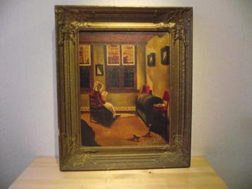 Lezende vrouw bij het raam. beschikbaar voor biedingen