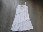 Wit jurkje maat 116 ~ JS2008, Kinderen en Baby's, Kinderkleding | Maat 116, Ophalen of Verzenden, Zo goed als nieuw, Meisje, Jurk of Rok