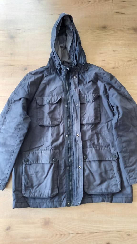 Winterjas maat L Angelo Litrico., Kleding | Heren, Jassen | Winter, Gedragen, Maat 52/54 (L), Blauw, Ophalen of Verzenden