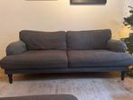 IKEA Stocksund 3-zitsbank + stoel en voetenbank, Ophalen, Driepersoons, 75 tot 100 cm, Zo goed als nieuw