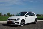 Volkswagen Golf 7.5 R-line PANORAMA TREKHAAK VIRTUAL PDC, Stof, Euro 6, Wit, Bedrijf