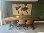 Eettafel robuust en industrieel | 1m x 2,7m, Huis en Inrichting, Tafels | Eettafels, Ophalen, Rechthoekig, 200 cm of meer, 50 tot 100 cm