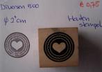 Diversen 500 Houten stempel, Ophalen of Verzenden, Gebruikt, Houten stempel