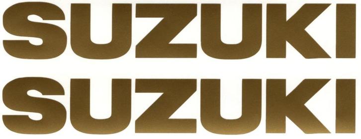 Suzuki sticker set #10, Motoren, Accessoires | Stickers, Verzenden