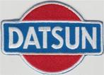 Datsun stoffen opstrijk patch embleem, Ophalen of Verzenden, Nieuw, Auto's