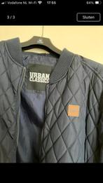 Urban Classics Bomber Jack Maat L, Blauw, Overige maten, Ophalen of Verzenden, Zo goed als nieuw