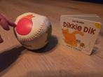 Dikkie Dik bal en boekje, Ophalen of Verzenden, Gebruikt, Overige typen