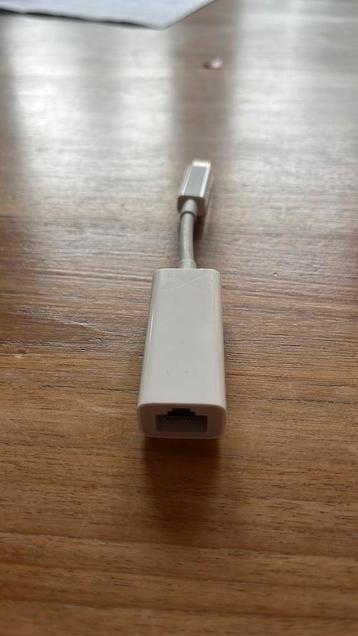 Orgineel Apple Thunderbolt naar Gigabit Ethernet adapter beschikbaar voor biedingen