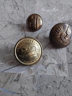 NS Knopen - Nederlandse Spoorwegen 3 stuks., Verzamelen, Speldjes, Pins en Buttons, Ophalen of Verzenden, Gebruikt, Transport