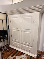 Zware eiken kast. Wit geschilderd., Huis en Inrichting, Ophalen, Gebruikt, 50 tot 75 cm, 150 tot 200 cm