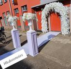 Bloemenboog set te huur, Hobby en Vrije tijd, Ophalen of Verzenden, Zo goed als nieuw, Geboorte of Huwelijk