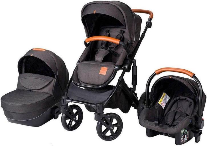 Born Lucky Rapsodie Kinderwagen 3in1 (0-4 jr) Nieuw € 500,-, Kinderen en Baby's, Kinderwagens en Combinaties, Zo goed als nieuw