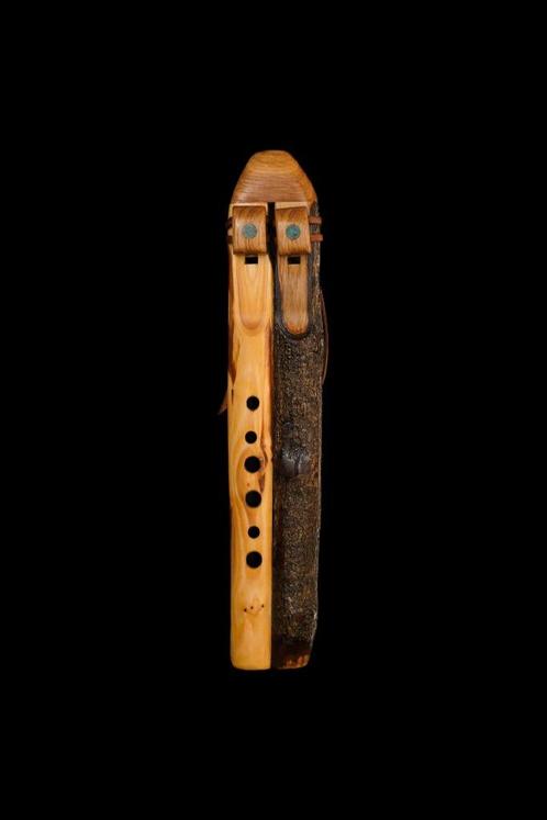 Native American Flute - Indianenfluit - Op bestelling, Antiek en Kunst, Kunst | Beelden en Houtsnijwerken, Ophalen of Verzenden