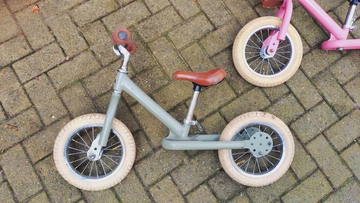 Trybike loopfiets, 2x, Kinderen en Baby's, Speelgoed | Buiten | Voertuigen en Loopfietsen, Gebruikt, Loopfiets, Ophalen