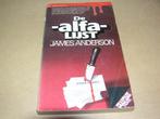 De Alfa lijst- James Anderson, Ophalen of Verzenden, Gelezen, James Anderson