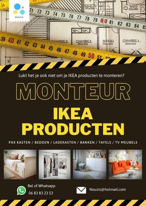 IKEA meubels monteren (Montage) (Kasten bouwen) (Monteur), Huis en Inrichting, Kasten | Kledingkasten, Nieuw, Minder dan 100 cm