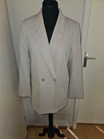 NIEUW H&M Blazer oversized beige maat S/M, H&M, Beige, Nieuw, Ophalen of Verzenden
