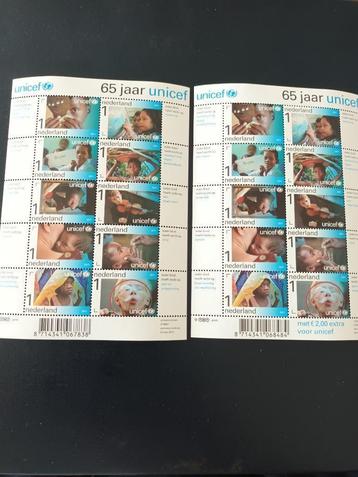 NVPH nrs.V2823-32 & Va2823-32 Unicef uit 2011 ---> Kijk ! beschikbaar voor biedingen