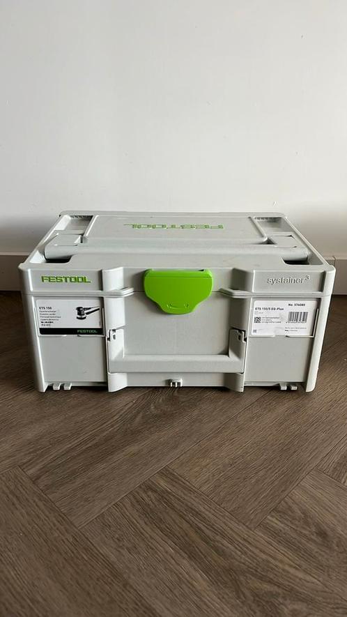 Festool ETS 150/5 EQ - Plus schuurmachine te koop ZGAN!, Doe-het-zelf en Verbouw, Gereedschap | Schuurmachines, Zo goed als nieuw