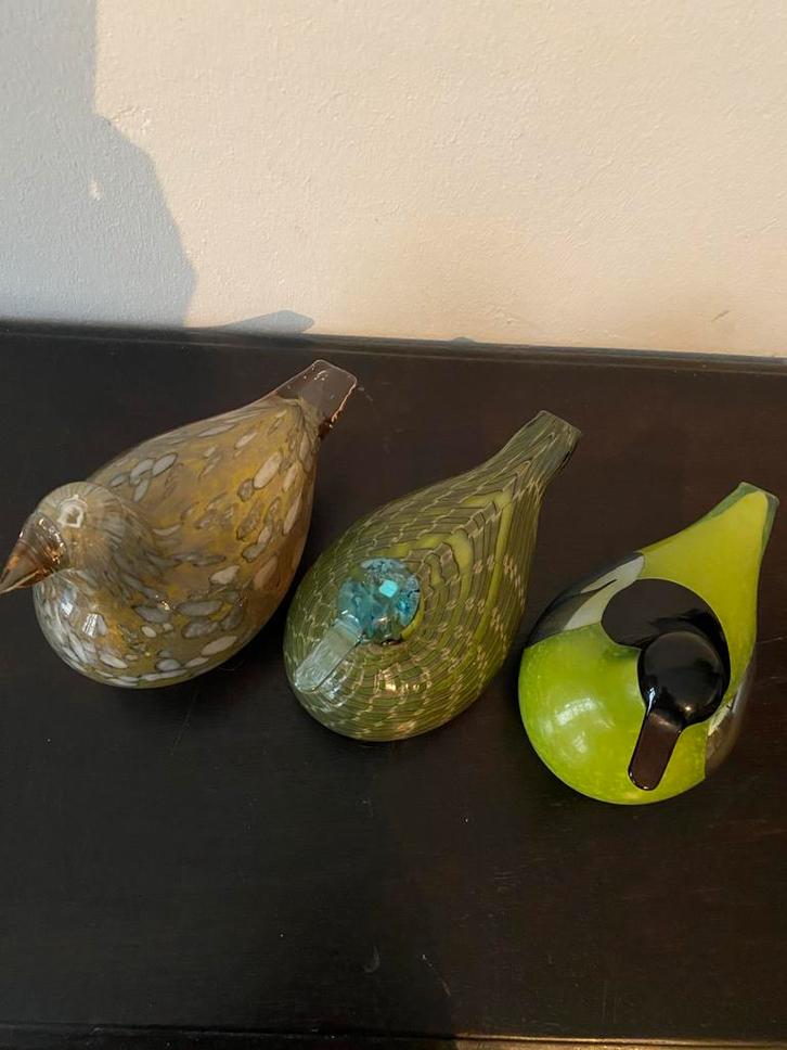 Iittala Toikka Birds Collectie, Antiek en Kunst, Antiek | Glas en Kristal, Ophalen of Verzenden