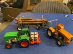Speelgoed Tractors en 1 Aanhanger, Kinderen en Baby's, Ophalen of Verzenden, Gebruikt, Jongen of Meisje