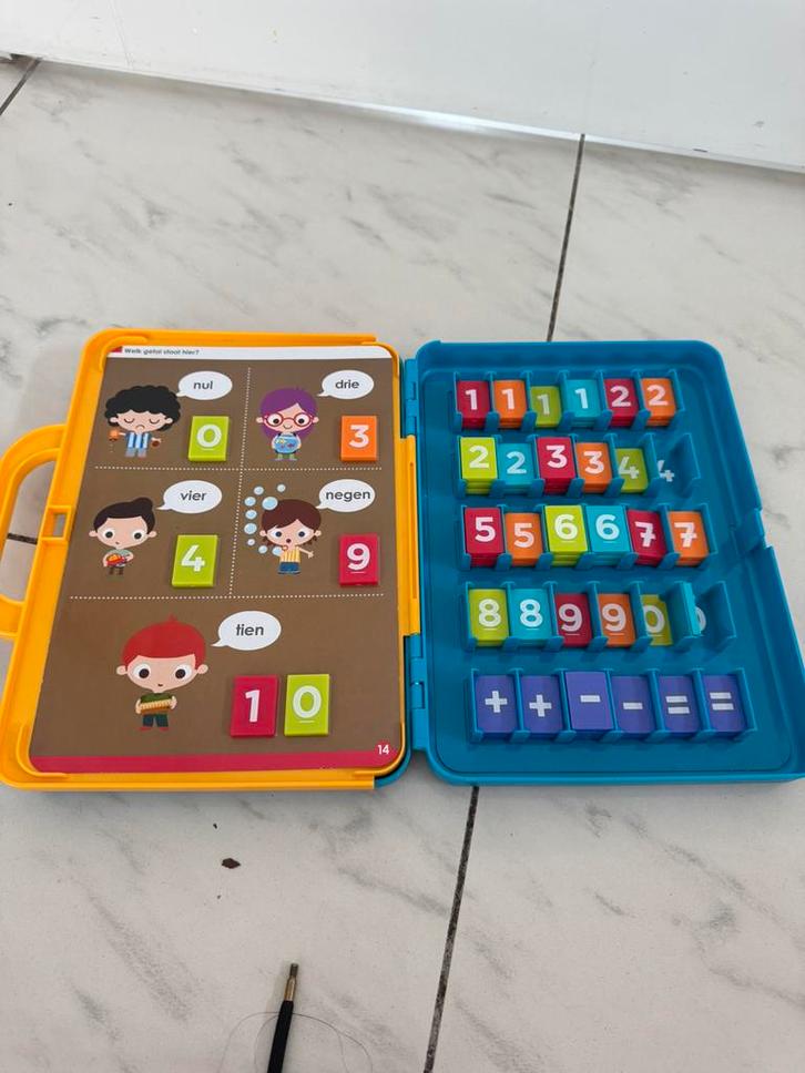 Ik leer rekenen. Educatief. School. Cijfers. Sommen jumbo, Kinderen en Baby's, Speelgoed | Educatief en Creatief, Zo goed als nieuw