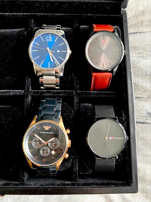 Heren horloges te koop, Sieraden, Tassen en Uiterlijk, Horloges | Heren, Zo goed als nieuw, Overige merken, Staal, Ophalen of Verzenden
