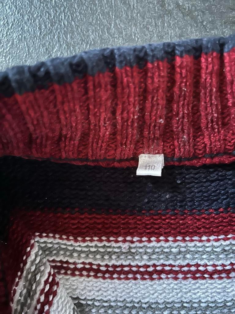 Warme trui maat 110 - met ritsje, Ophalen of Verzenden, Gebruikt, Jongen of Meisje, Trui of Vest